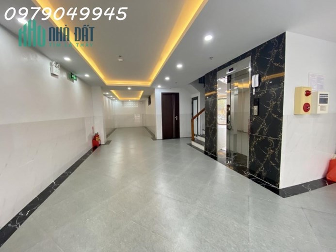 BÁN CCMN NHỔN 100M2X7 TẦNG THANG MÁY, Ô TÔ TRÁNH, TRỤC KINH DOANH, 15 TỶ