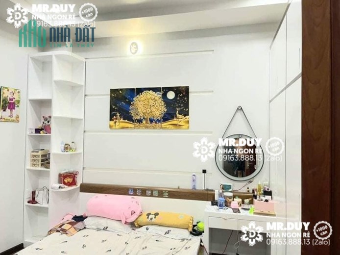 Bán nhà biệt thự Tân Phú giáp Tân Bình 90m2 ngang 6m vuông đẹp có gara ô tô