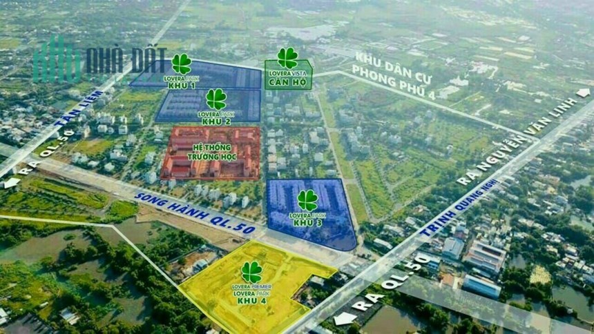 Bán Đất Nền KDC Phong Phú 4 DT 8X20 Đường Rộng 30M Giá Rẻ 48.5 tr 1M2