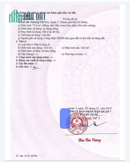 PHÚ THUẬN Q7, ĐẤT SẠCH ĐÃ CÓ GPXD 1 LỬNG, 3 TẦNG, 1 TUM, SÂN THƯỢNG.