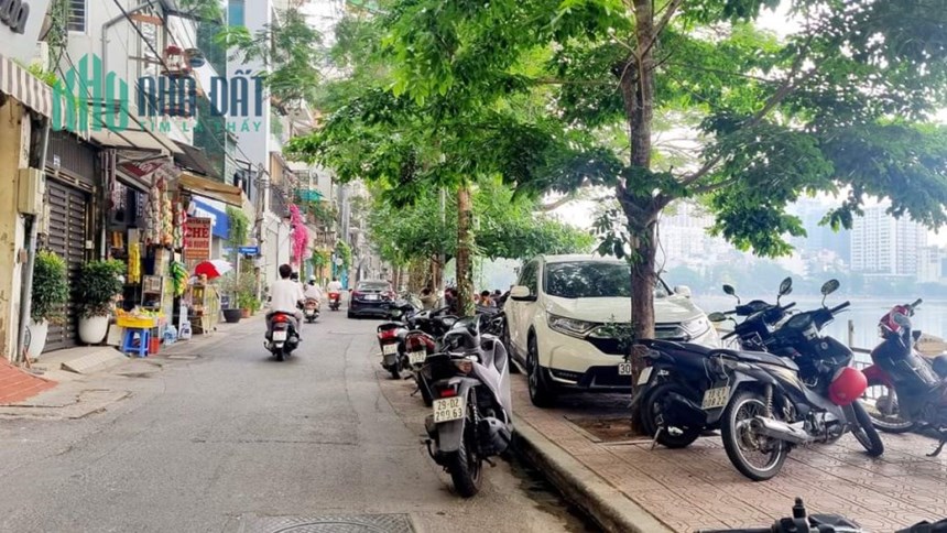 MẶT PHỐ MAI ANH TUẤN  - VIEW HỒ HOÀNG CẦU - 6 TẦNG THANG MÁY. 50M X 6T. GIÁ 19 TỶ
