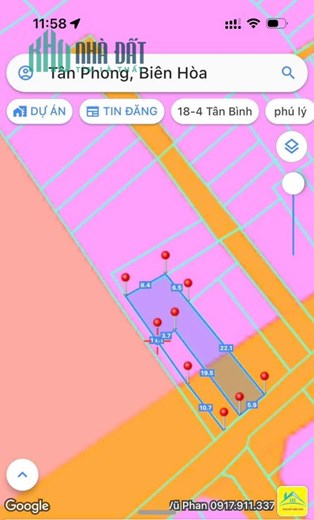 Bán gấp Nhà Nát Nguyễn Ái Quốc, P.Tân Phong, Biên Hoà 5,45 tỷ