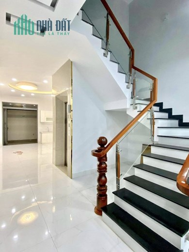 NHÀ MỚI - HẺM XE TẢI KHUÔNG VIỆT - 90m2 - 5 TẦNG - NỞ HẬU- 11.X TỶ TL