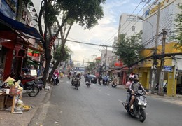 MỘT CĂN DUY NHẤT - MTKD ĐỐI DIỆN CHỢ BÀ CHIỂU - 100M2 - 4 TẦNG NGANG 5M.
