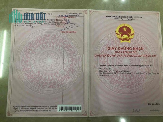 Chính Chủ Bán Đất Full Thổ Cư Sổ Hồng Riêng Giá Rẻ MT Trung Tâm Đức Hòa