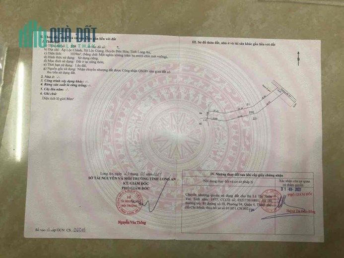 Chính Chủ Bán Đất Full Thổ Cư Sổ Hồng Riêng Giá Rẻ MT Trung Tâm Đức Hòa