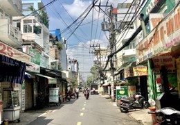 Mặt tiền kinh doanh đường Phan Văn Hân phường 17 – ngang hơn 6m – giá mặt tiền rẻ 154m2