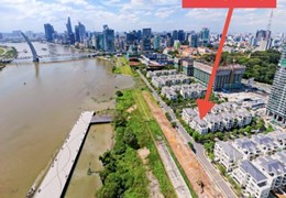 Biệt thự view sông Sài Gòn VIP vinhomes Ba Son quận Nhất