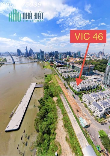 Biệt thự view sông Sài Gòn VIP vinhomes Ba Son quận Nhất