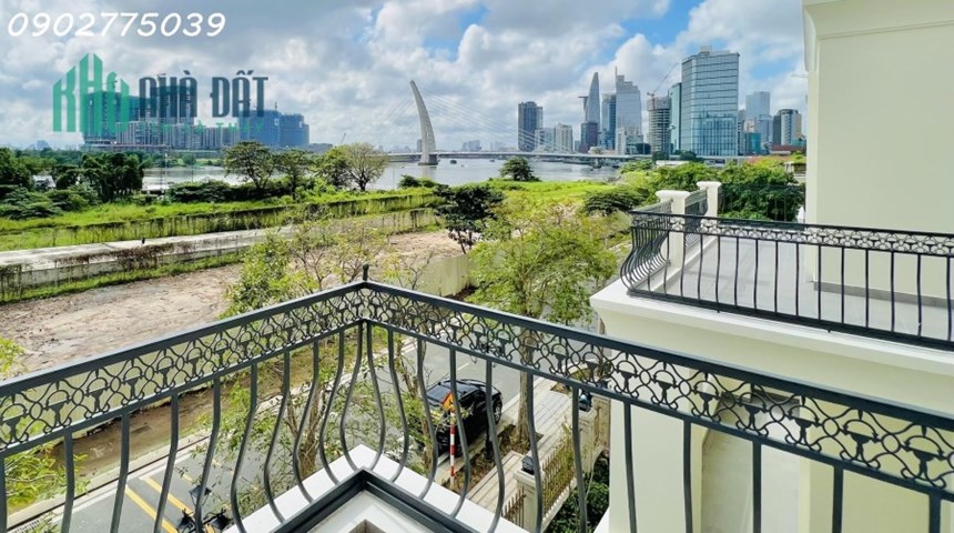 Biệt thự view sông Sài Gòn VIP vinhomes Ba Son quận Nhất