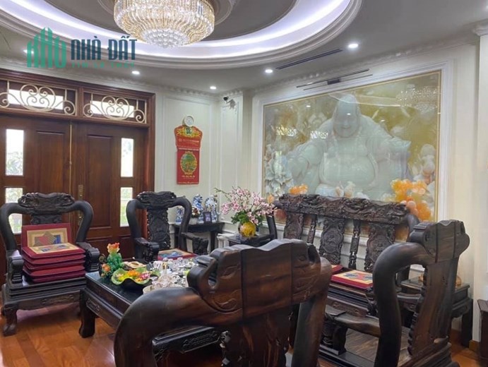 Bán biệt thự lô góc, có nhà trên sổ, sân vườn, TK đẹp, Pháp Vân, Hoàng Mai, 320m2, 4 tầng.