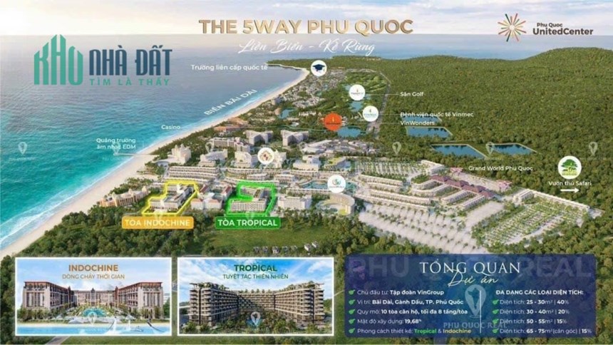 Chính sách quá tốt của The 5Way Phú Quốc- Thanh toán 9 năm-Booking 15 triệu/suất