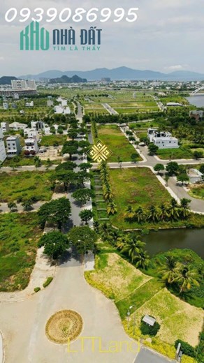 Bán góc biệt thự siêu đẹp 2 mặt tiền FPT Đà Nẵng. Có view đẹp thơ mộng như hình! Khu V1 khu đô thị
