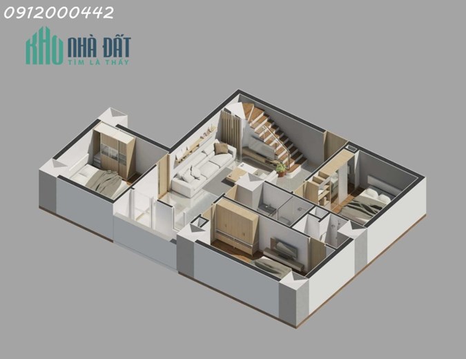 Penthouse Vinaconex 136 Hồ Tùng Mậu giá công khai 7.X tỷ thiết kế 2 tầng . Diện tích 209m2,
