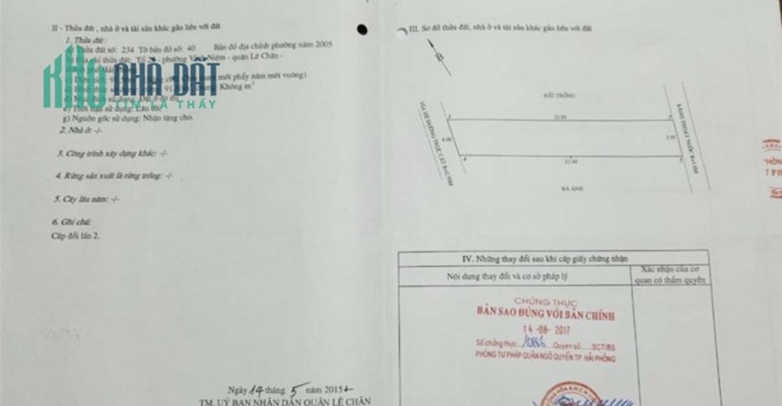 Bán nhanh 2 lô đất mặt đường Trực Cát siêu hiếm giá tốt nhất thị trường