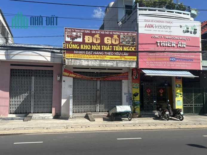 Bán đất tặng nhà Cấp 4 mặt tiền đường 23/10, Diên An, Diên Khánh, Khánh Hòa