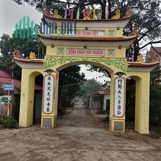 Đất Trung Việt Cao Viên 109m2 ngõ thông 1.35 tỷ thanh oai