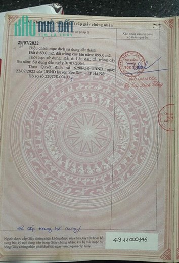 Chính Chủ Chuyển Nhượng Lô Đất Cực Kỳ Đẹp tại Xuân Dục, Tân Minh, Sóc Sơn, Hà Nội.