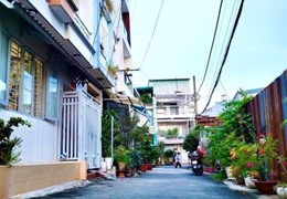 BÁN NHÀ - BÌNH TÂN - GIÁP QUẬN 6 - NHỈNH 3 TỶ - HẺM XE HƠI 6M  - 30m2 - 4 TẦNG - 4PN