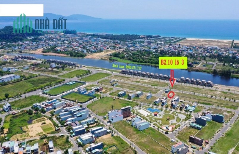 Giảm 2 tỷ. Bán lô đất Vũ Văn Cẩn cạnh sông. Giá chỉ 3 tỷ