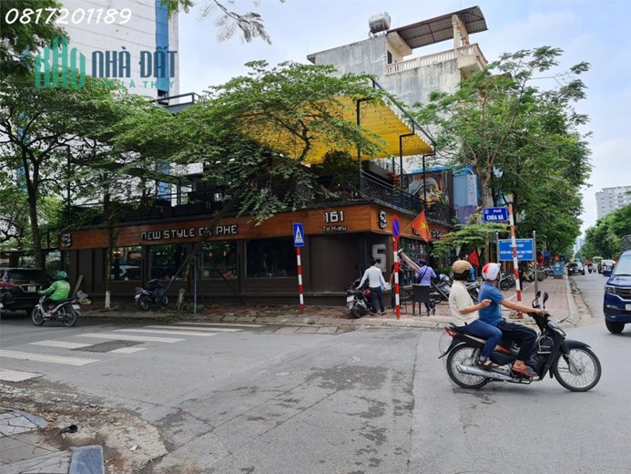 Bán nhà mặt phố Tô Hiệu, Cầu Giấy DT 285m, lô góc 2mt 14m, giá 26 tỷ