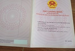 CHÍNH CHỦ CẦN BÁN LÔ ĐẤT ĐẸP TẠI HUYỆN LÂN THAO - TỈNH PHÚ THỌ
