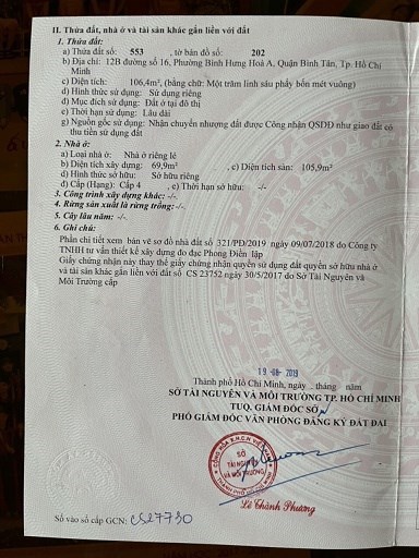 Chính chủ cần bán nhà tại MTKD Đường 16 - Bình Hưng Hòa A, Bình Tân , TP Hồ Chí Minh