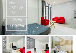 CHDV Thích Quảng Đức 28m2 full nội thất, có Thang máy