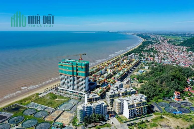 Căn hộ cao tầng có ban công nhìn ra biển tại Flamigo Hải Tiến