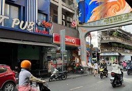 BÁN NHÀ MẶT TIỀN CỰC HIẾM  PHỐ ĐI BỘ BÙI VIỆN, P PHẠM NGŨ LÃO, QUẬN 1 - 48M2 - 6 TẦNG ( 4 X 12) -