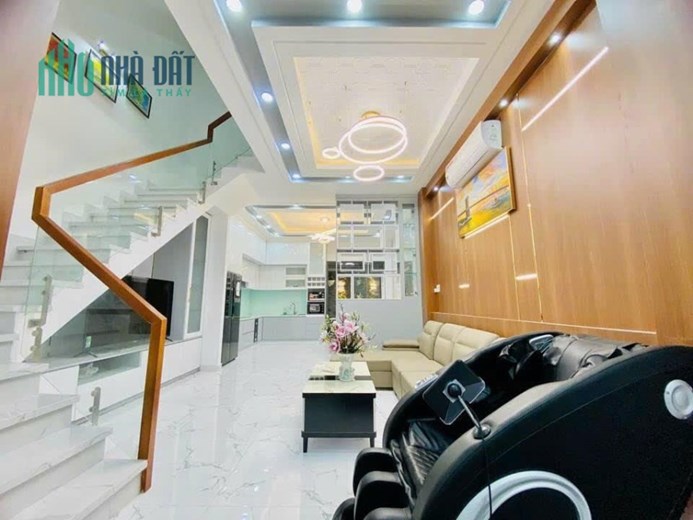 BÁN NHÀ HUỲNH TẤN PHÁT KẾ BÊN CHỢ PHÚ XUÂN, 112M2, 4 TẦNG, NHÀ MỚI Ở NGAY CHỈ 5 TỶ NHỈNH