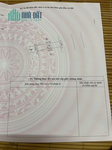 Giá đầu tư. Nhỉnh 5 tỷ sở hữu ngay 53m2 đất KĐT Kiến Hưng
