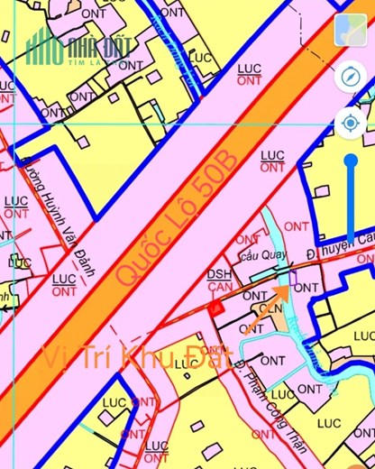 Bán gấp lô đất thổ mặt tiền nhựa Cầu Quây giá 2,1 tỷ