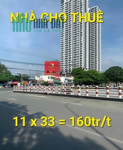 NHÀ Cho Thuê - Toà Nhà Khủng 333m2 5 lầu QL13 Thuận An Bình Dương