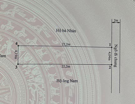 Bán nhà Lực Hành - Trung Lực 91m 3 tầng GIÁ 2.75 tỉ xây độc lập, sân cổng riêng