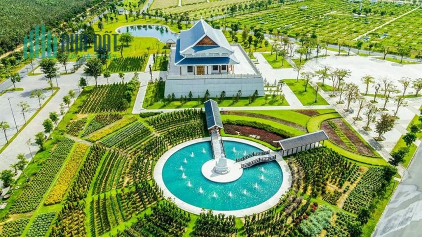 Hoa viên nghĩa  trang Sala garden cần bán mộ gia tộc 48m2 vị trí đẹp , trung tâm đền trình sau chùa