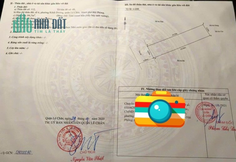 Bán đất mặt đường Quán Nam, 85m GIÁ 7.6 tỉ kinh doanh nhà hàng, khách sạn