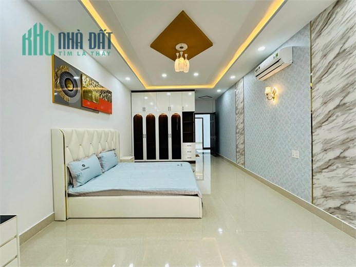 Nhà 98m2, 4 tầng Full nội thất – HXH Nguyễn Duy Cung, P12, Gò Vấp, 8.3 tỷ