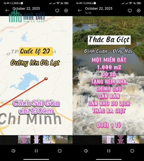 ĐẤT ĐẸP - GIÁ TỐT Cần Bán Nhanh Lô Đất Vị Trí GẦN KHU DU LỊCH SINH THÁI BA GIỌT