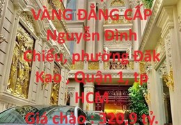 CHỦ CẦN BÁN GẤP BIỆT THỰ DÁT VÀNG ĐẲNG CẤP Ngay Trung Tâm Quận 1