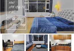 CHDV Hoàng Hoa Thám 60m2 2PN nội thất cao cấp, mới, đẹp