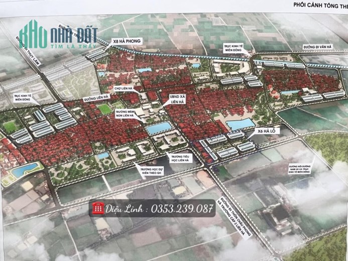 ĐẤU GIÁ X6 HÀ LỖ, LIÊN HÀ - MỞ ĐẤU 44 Ô NGÀY 11/11/2023