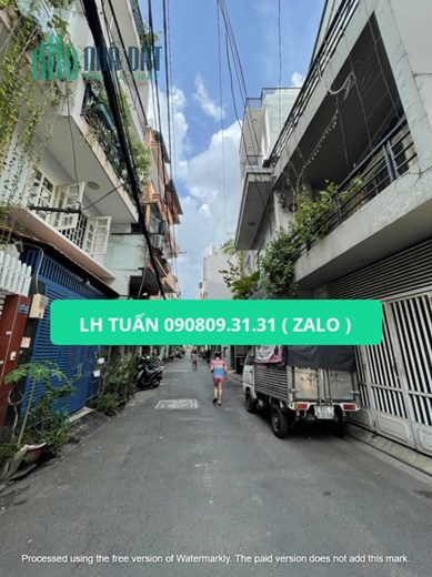 Bán Nhà Ô TÔ TẢI 8M  Lê Văn Sỹ 110M2 3 Tầng ( 6x22) Giá  14.7 tỷ