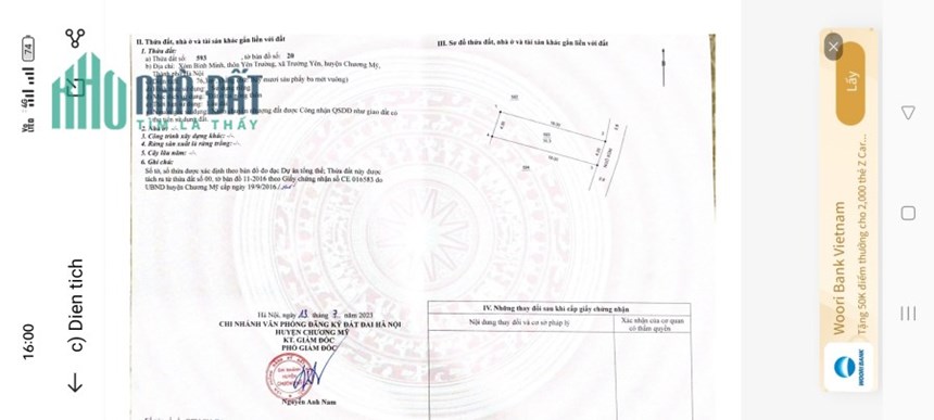 Bán Rẻ 76m Đất Trường Yên Ô Tô Vào Đất 1.1 Tỷ