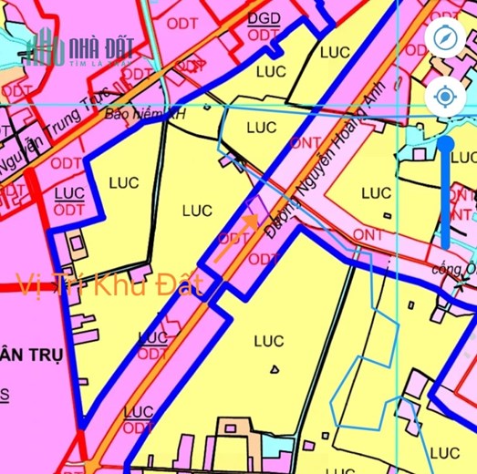 Bán gấp lô đất lúa chuyển thổ mặt tiền Đường Nguyễn Hoàng Anh giá 5,6 tỷ