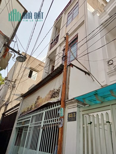 ---Bán nhà gần hẻm 107 Ni Sư Huỳnh Liên, phường 10, Tân Bình - 70m2, 6,5 tỷ