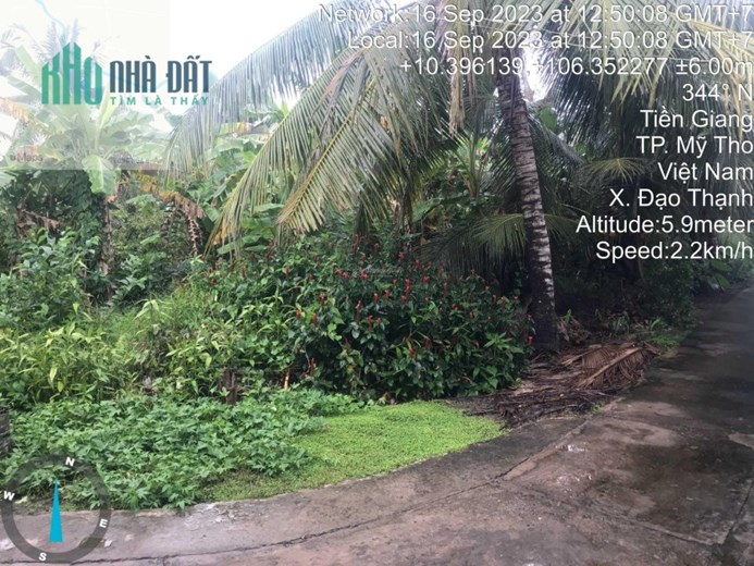 CHÍNH CHỦ BÁN ĐẤT FULL THỔ CƯ SỔ HỒNG RIÊNG GIÁ RẺ TRUNG TÂM ĐẠO THẠNH-MỸ THO