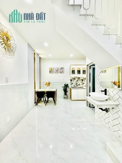 THỐNG NHẤT - GÒ VẤP - HẺM THÔNG - 40M2 -  ( 4.25 x 9.5 )  - 2 TẦNG - 2 PHÒNG NGỦ - ĐẦY ĐỦ NỘI THẤT