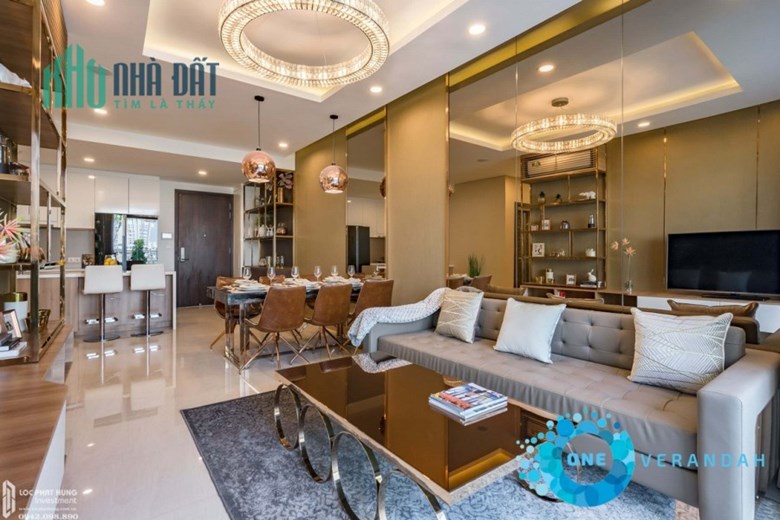 Căn hộ  ONE VERANDAH View sông tuyệt đẹp, ở liền hoặc cho thuê dòng tiền cao Căn 2PN-3PN view Sông,