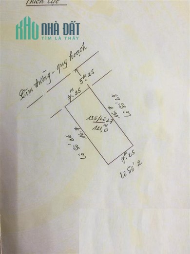 Bán đất phân lô Biệt thự 788 Thiên Lôi, diện tích 121m MT 7m GIÁ 6.29 tỉ cực đẹp